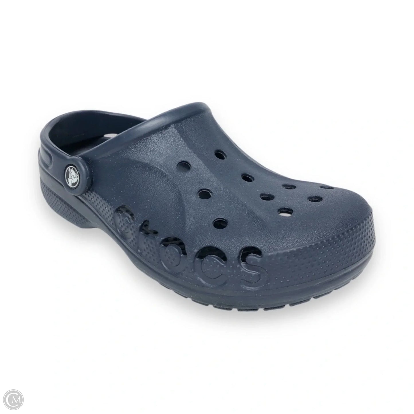 Shoes Flats By Crocs In Navy, Size: 7