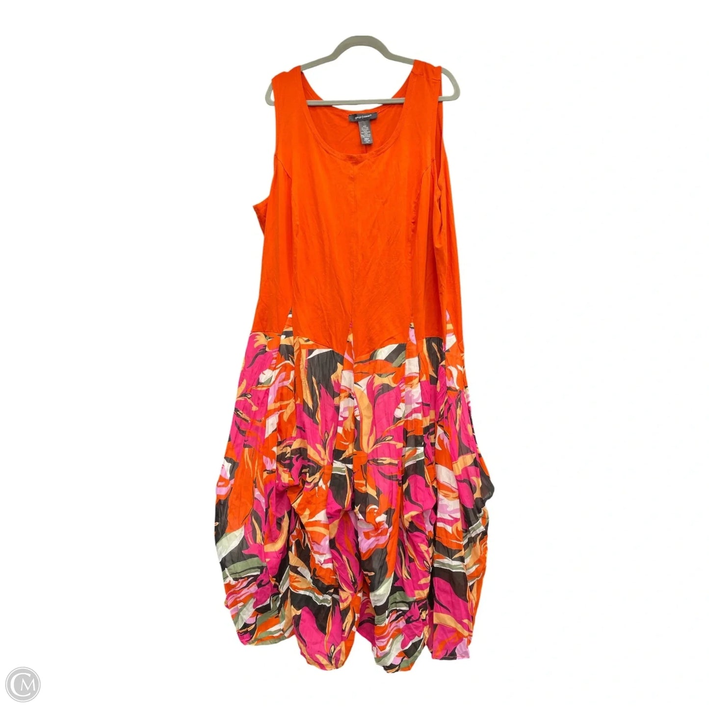 Dress Casual Maxi By Ashley Stewart In Orange, Size: 3x
