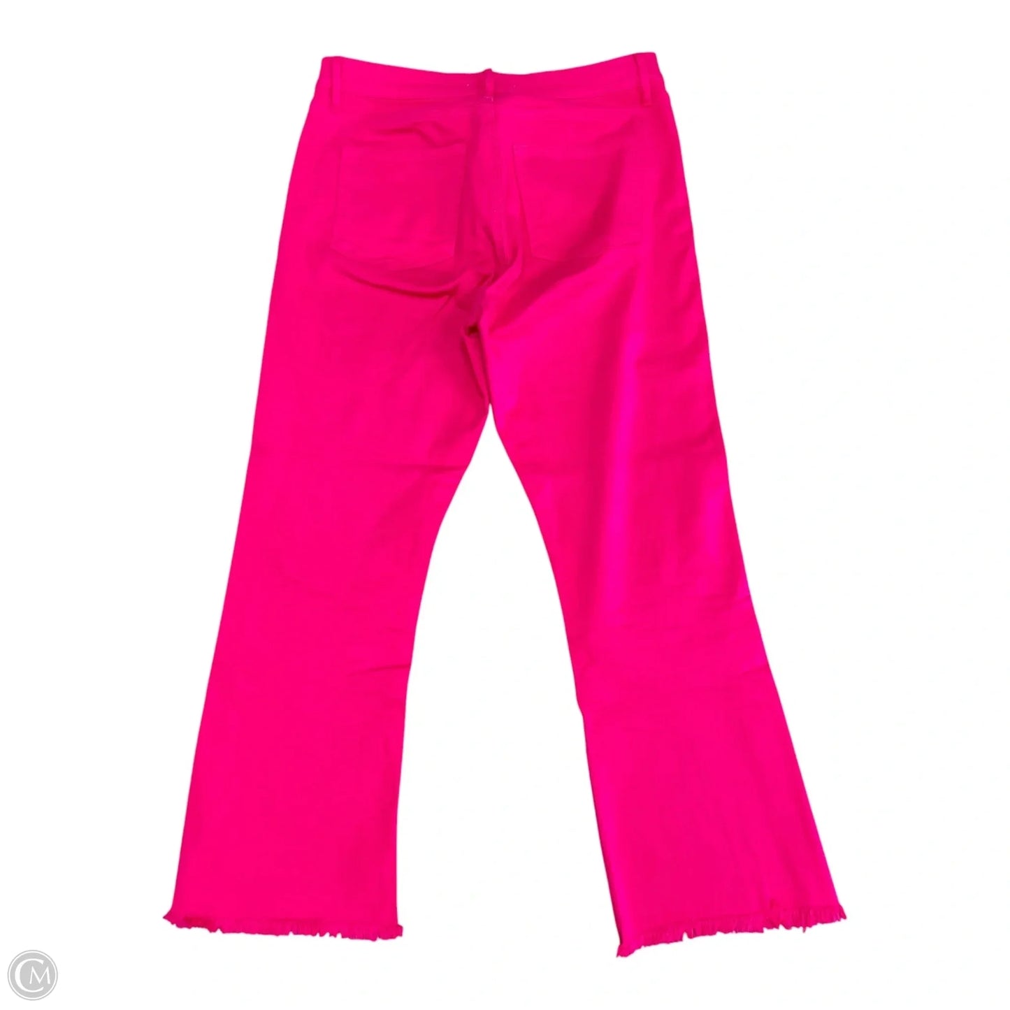 Jeans Cropped By Loft In Pink, Size: 6