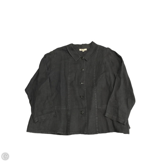 Jacket Other By Flax In Black, Size: 2x
