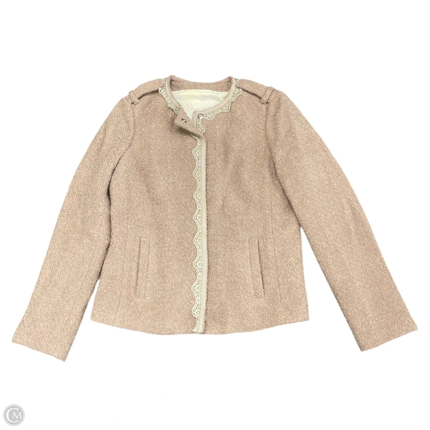 Blazer By Banana Republic In Taupe, Size: 10
