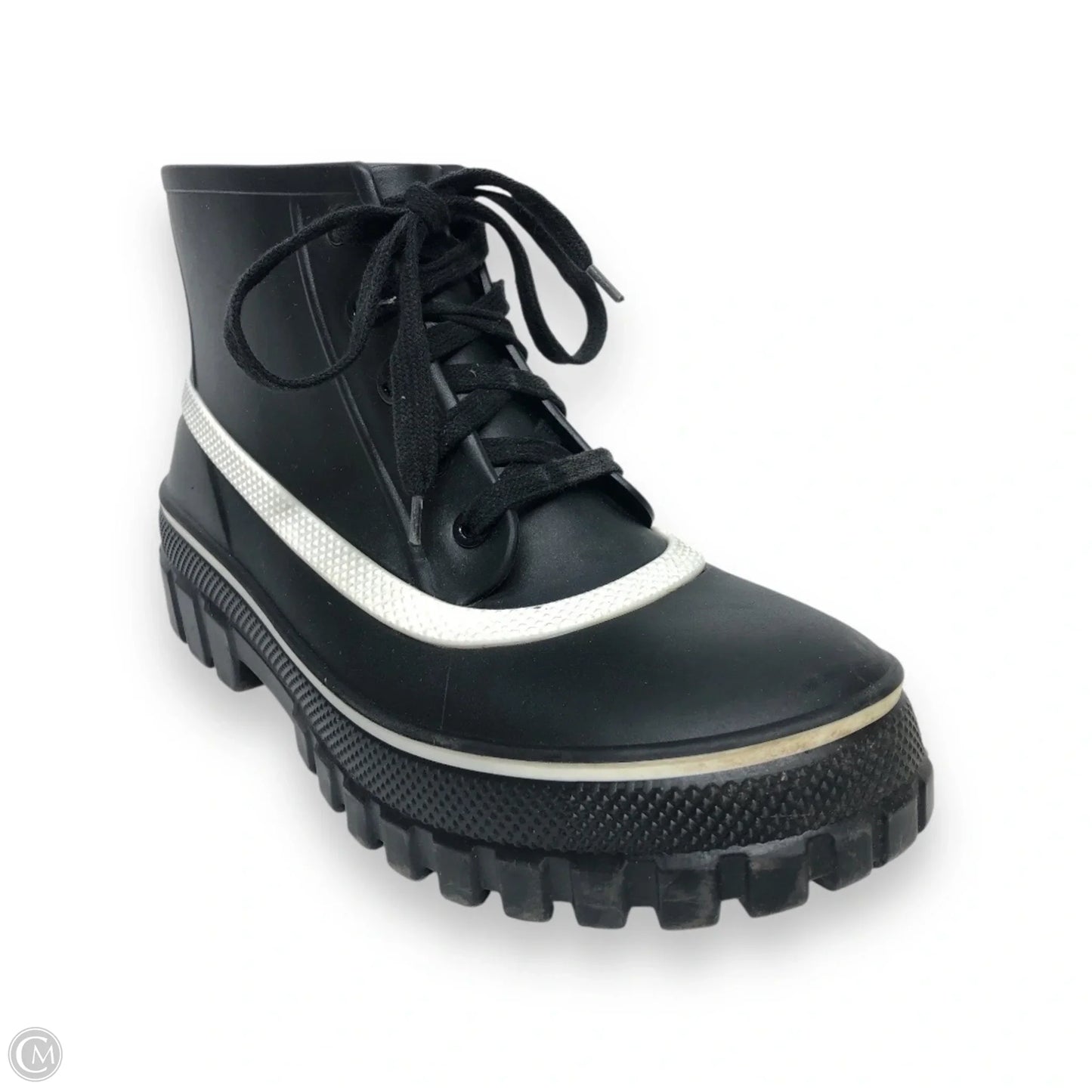 Boots Luxury Designer By Givenchy In Black, Size: 10.5