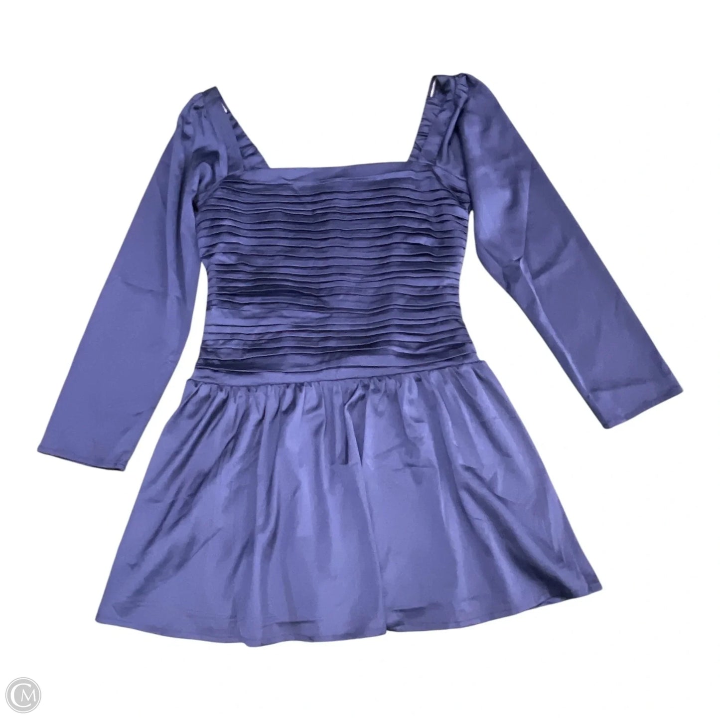 Dress Party Short By Abercrombie And Fitch In Blue & Purple, Size: L