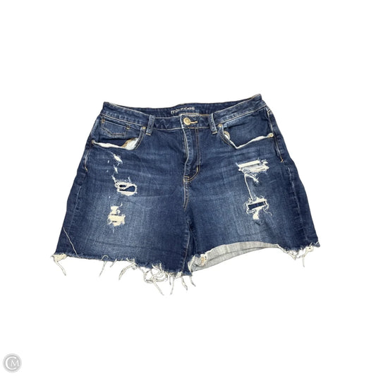 Shorts By Maurices In Blue Denim, Size: 10