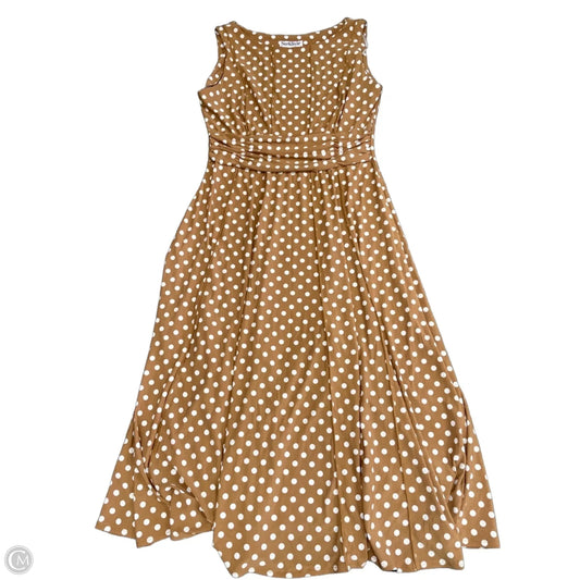 Dress Casual Midi By Northstyle In Polkadot Pattern, Size: 12