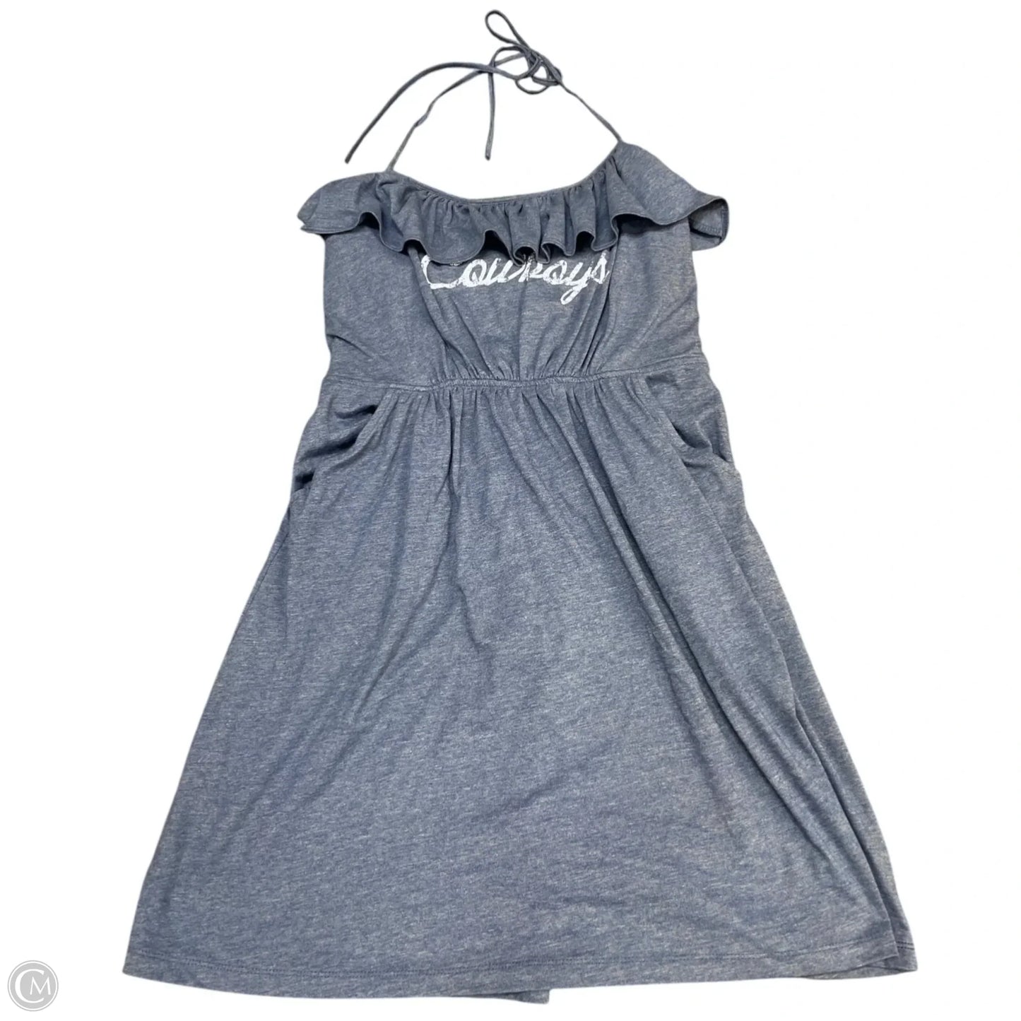 Dress Casual Short By Clothes Mentor In Blue, Size: L