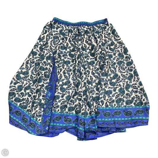 Skirt Midi By Clothes Mentor In Blue, Size: M