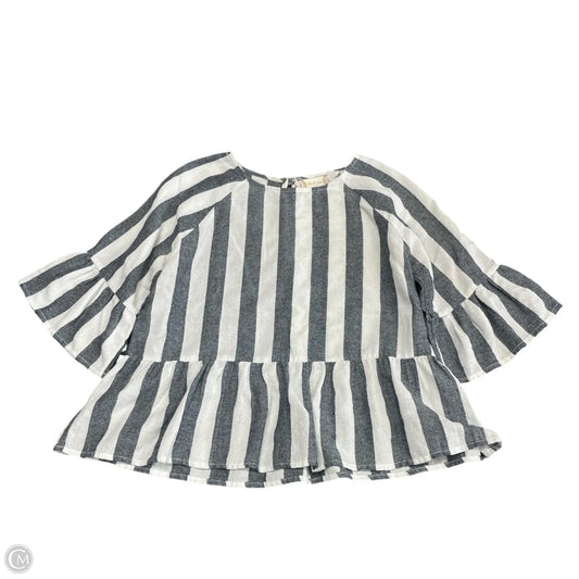 Top Short Sleeve By Altard State In Striped Pattern, Size: S