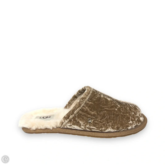 Slippers By Ugg In Tan, Size: 7