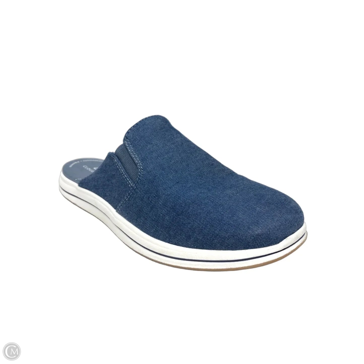 Shoes Flats By Clarks In Blue, Size: 7