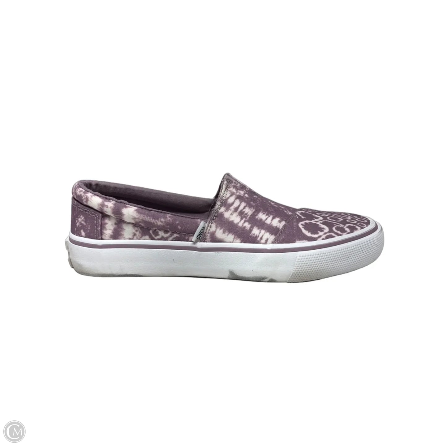 Shoes Sneakers By Toms In Purple, Size: 6.5