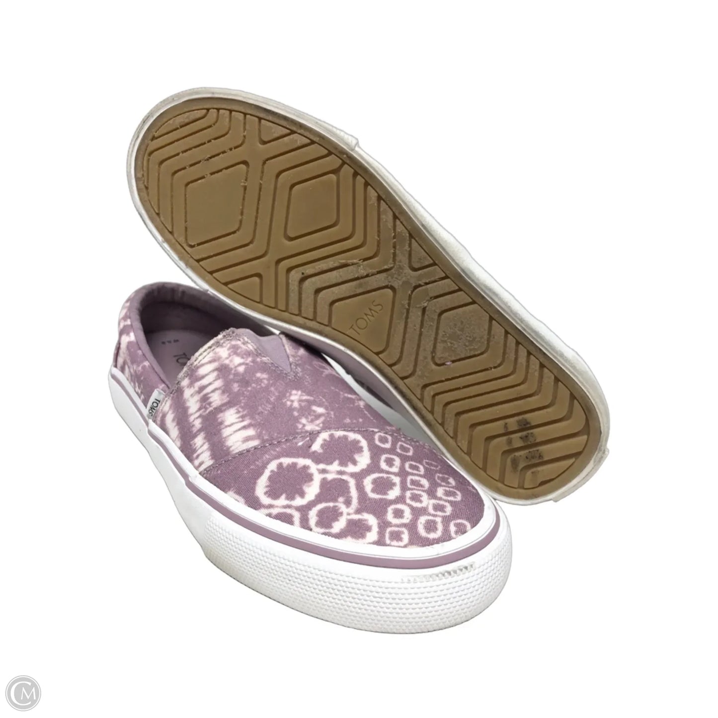 Shoes Sneakers By Toms In Purple, Size: 6.5