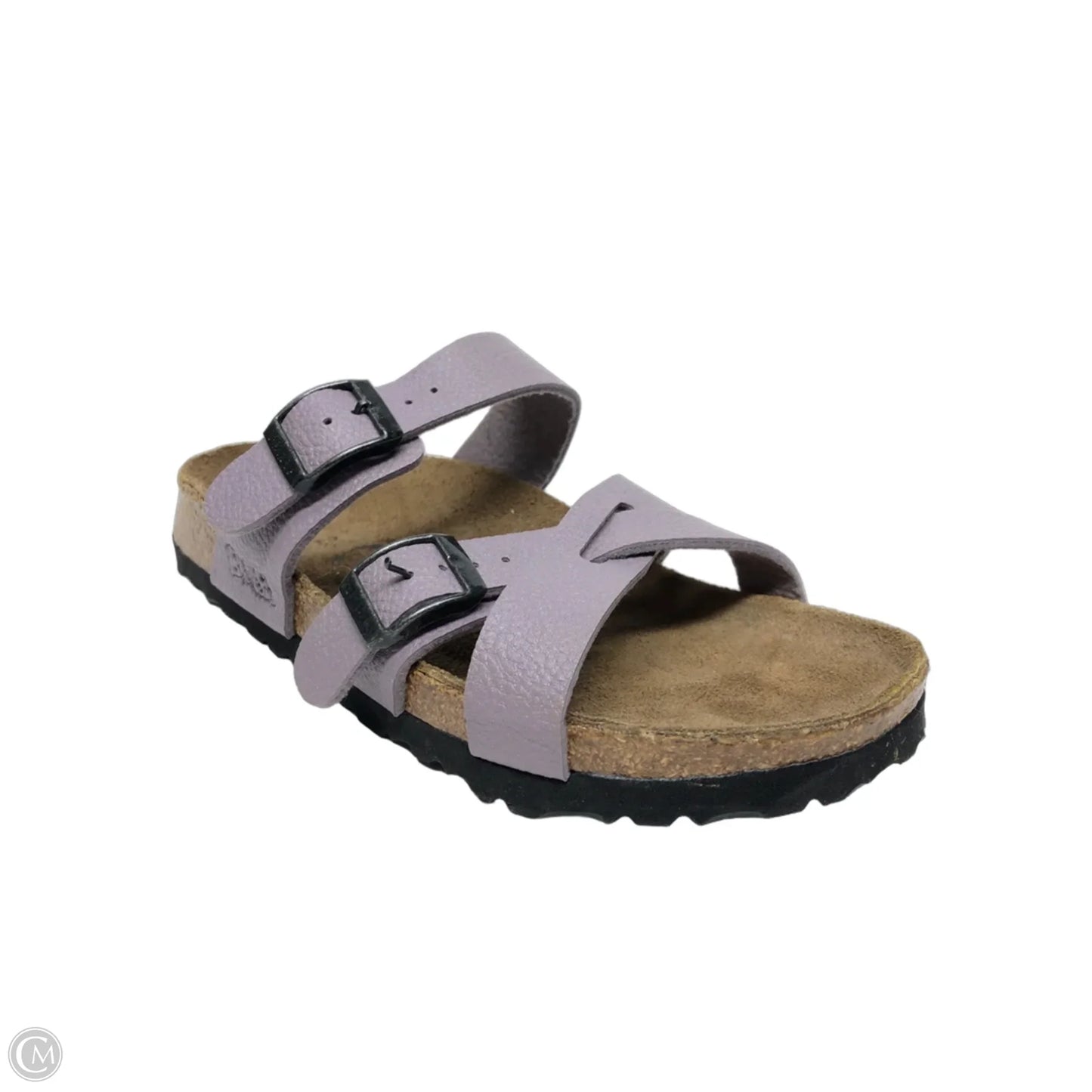 Sandals Flats By Birkenstock In Purple, Size: 5