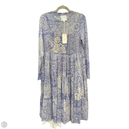 Dress Casual Short By Johnny Was In Blue, Size: M