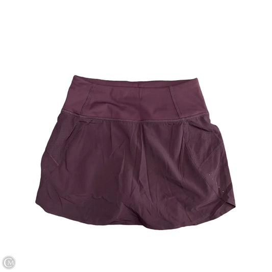 Athletic Skort By Athleta In Purple, Size: Xxs