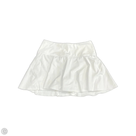 Athletic Skort By Athleta In White, Size: M