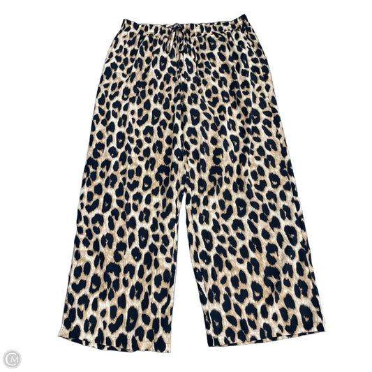 Pants Other By Clothes Mentor In Leopard Print, Size: 2x