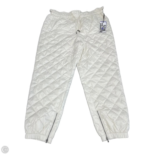Pants Joggers By Future Collective In Beige, Size: Xl
