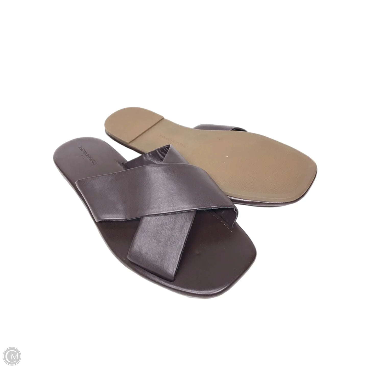 Sandals Flats By Banana Republic In Brown, Size: 8.5