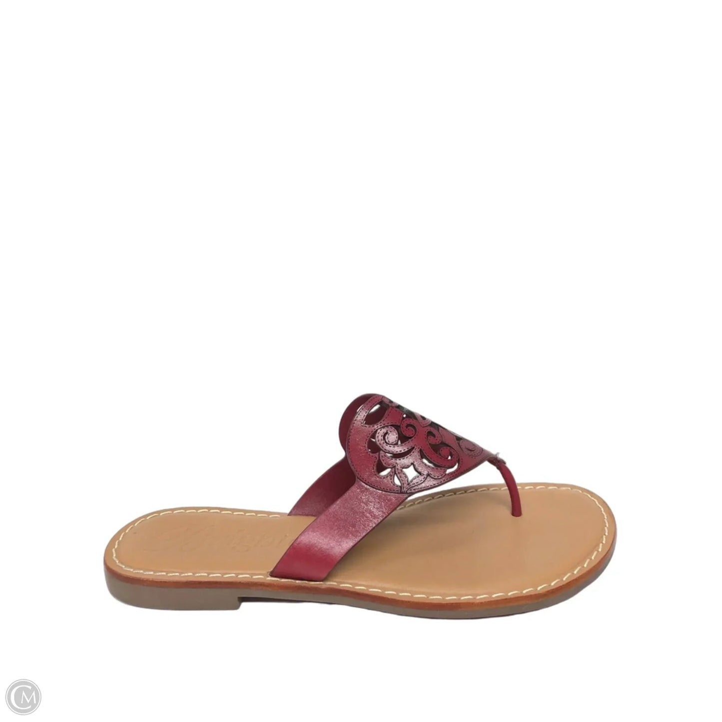 Sandals Flats By Brighton In Red, Size: 7.5