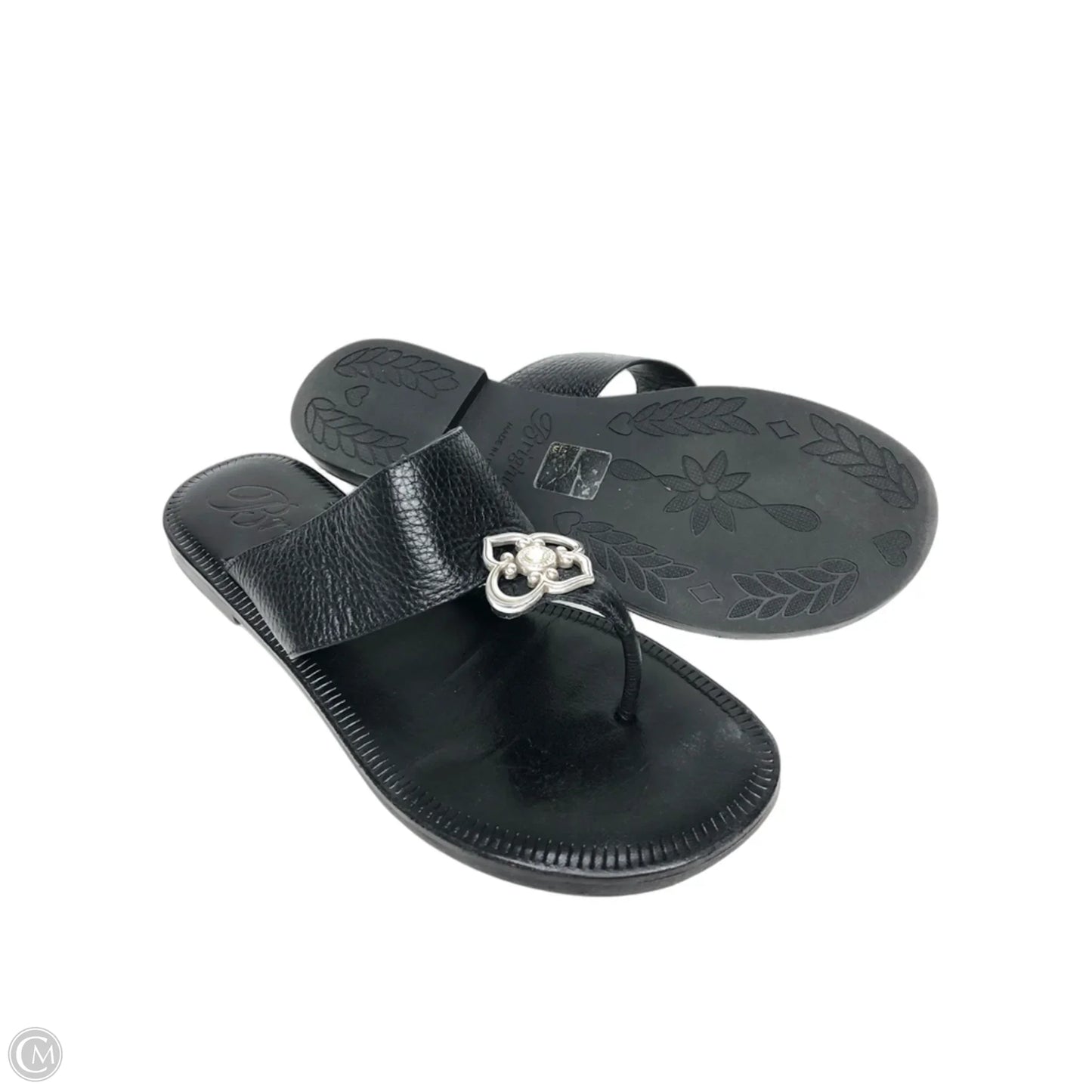 Sandals Flats By Brighton In Black, Size: 7.5