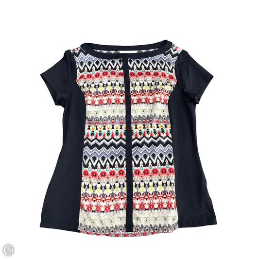 Top Short Sleeve By Doncaster In Multi-colored, Size: S