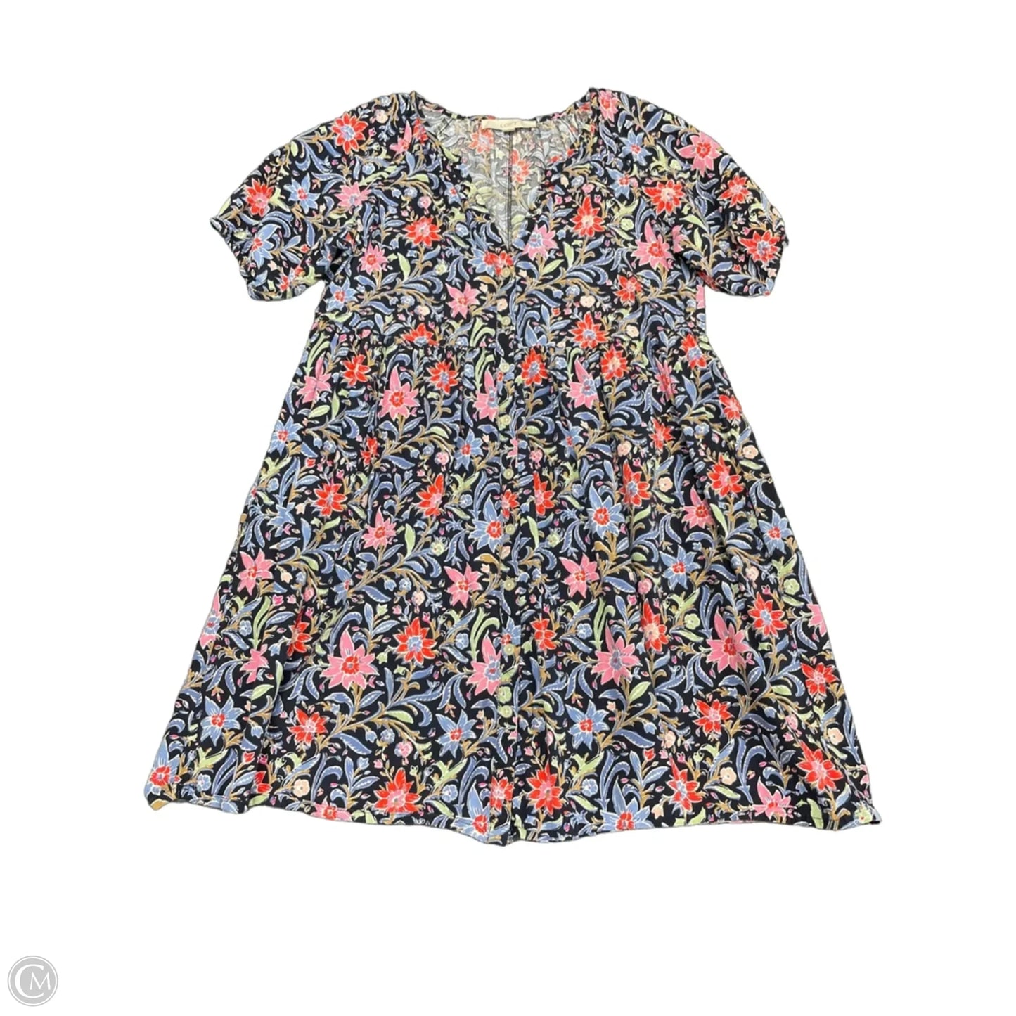 Dress Casual Short By Loft In Floral Print, Size: S