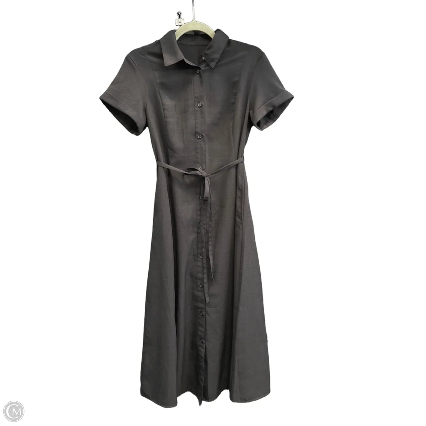 Dress Casual Midi By Clothes Mentor In Black, Size: S