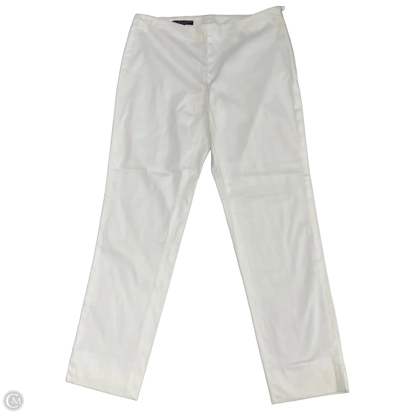 Pants Dress By Brooks Brothers In White, Size: 8
