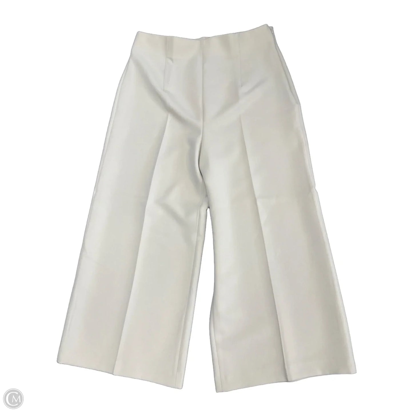 Pants Wide Leg By Zara In Beige, Size: Xxl