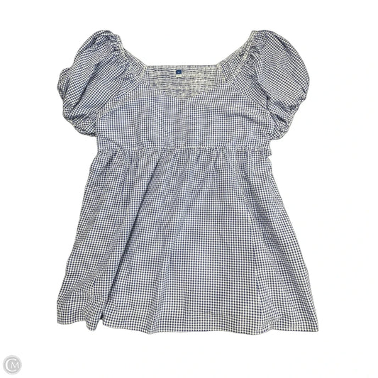 Dress Casual Short By Old Navy In Blue & White, Size: 4x