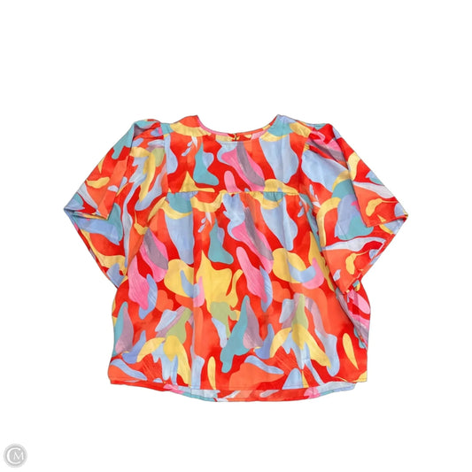 Top Short Sleeve By Cme In Multi-colored, Size: Xxl