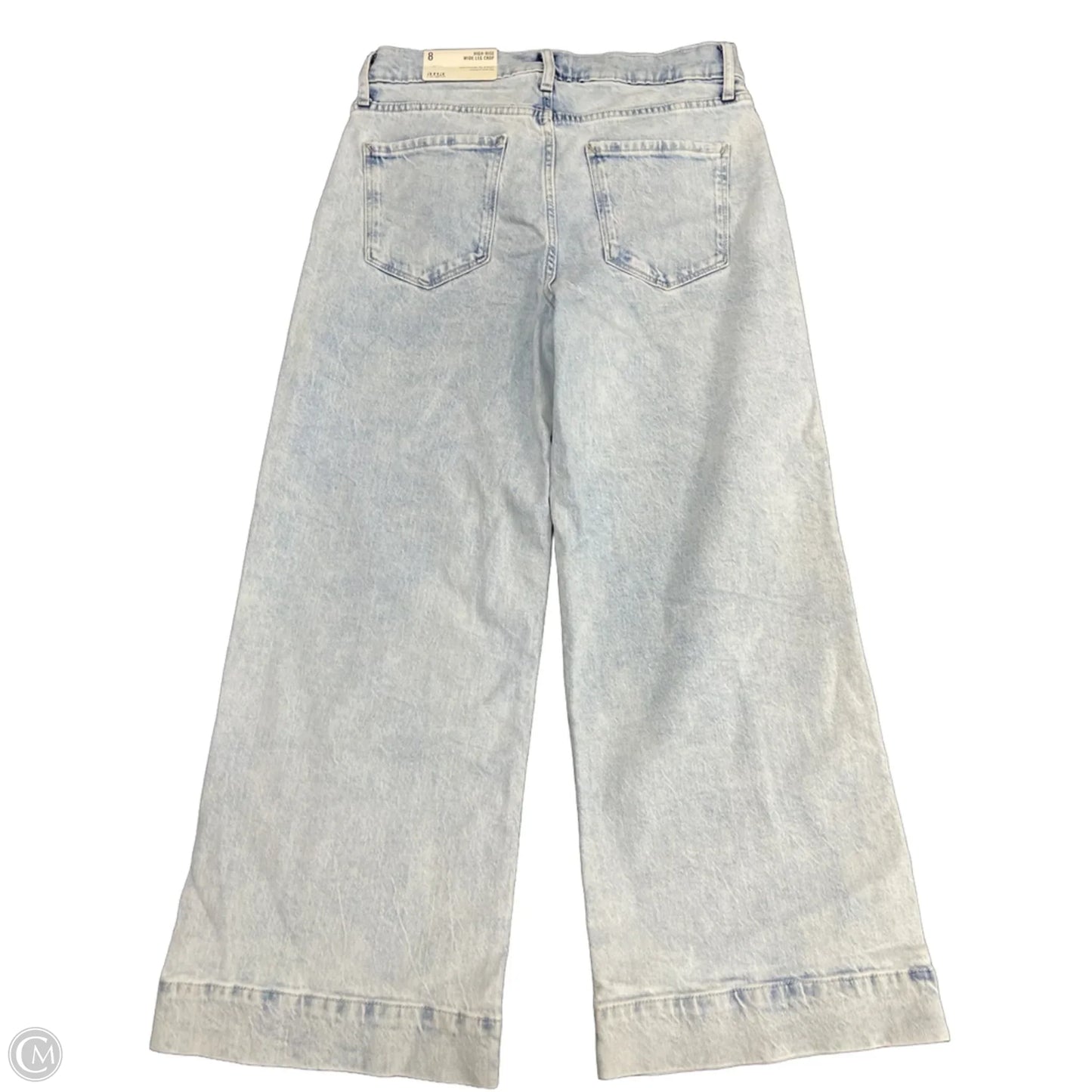 Jeans Cropped By Ana In Blue Denim, Size: 8