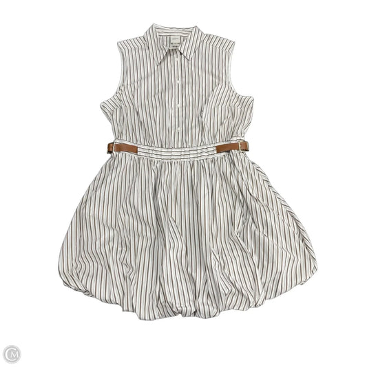 Dress Casual Short By Maeve In Striped Pattern, Size: 1x