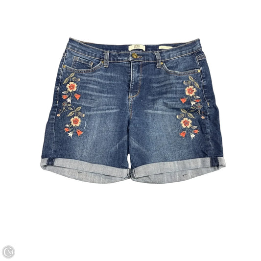 Shorts By Vintage America In Blue Denim, Size: 8