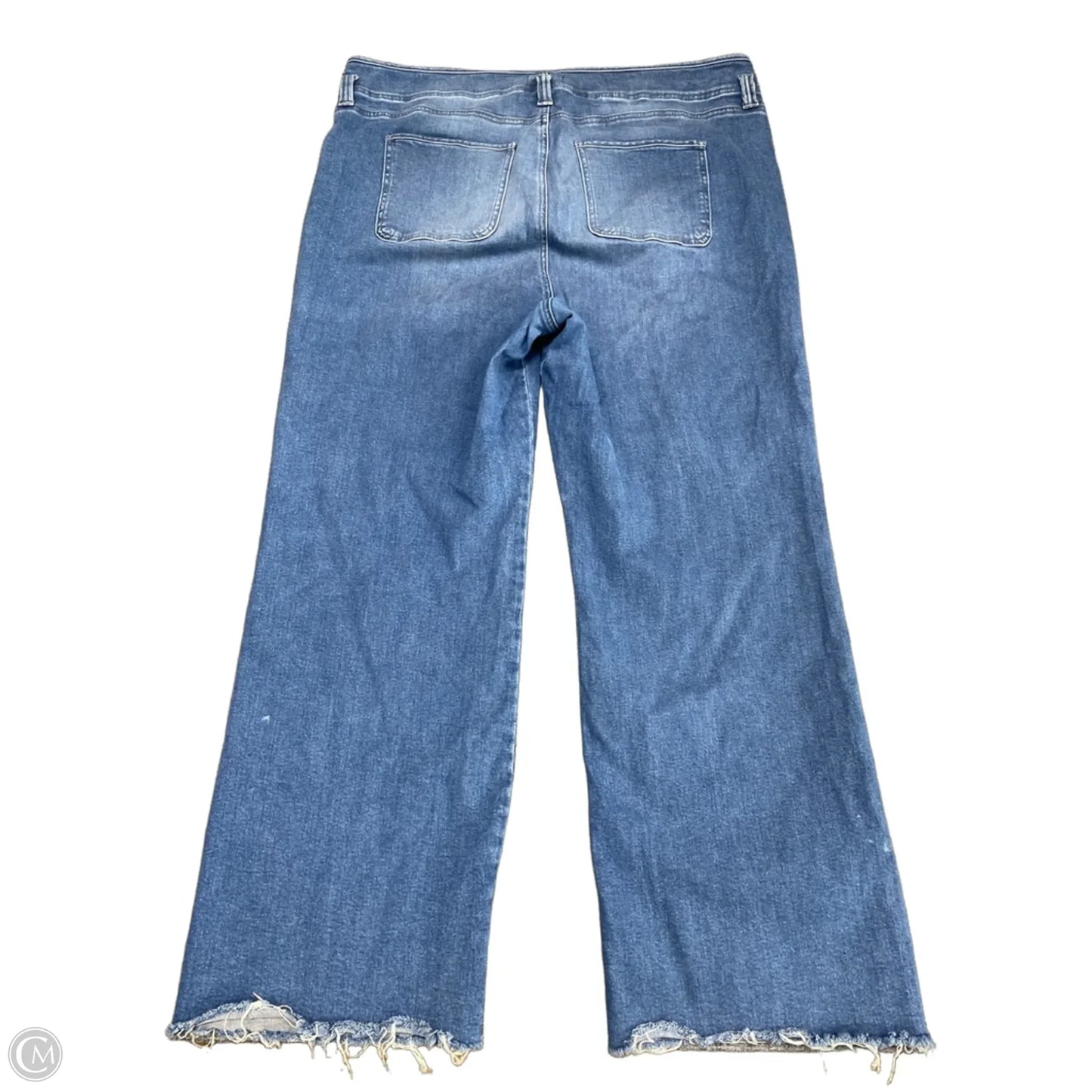Jeans Wide Leg By Not Your Daughters Jeans In Blue Denim, Size: 18