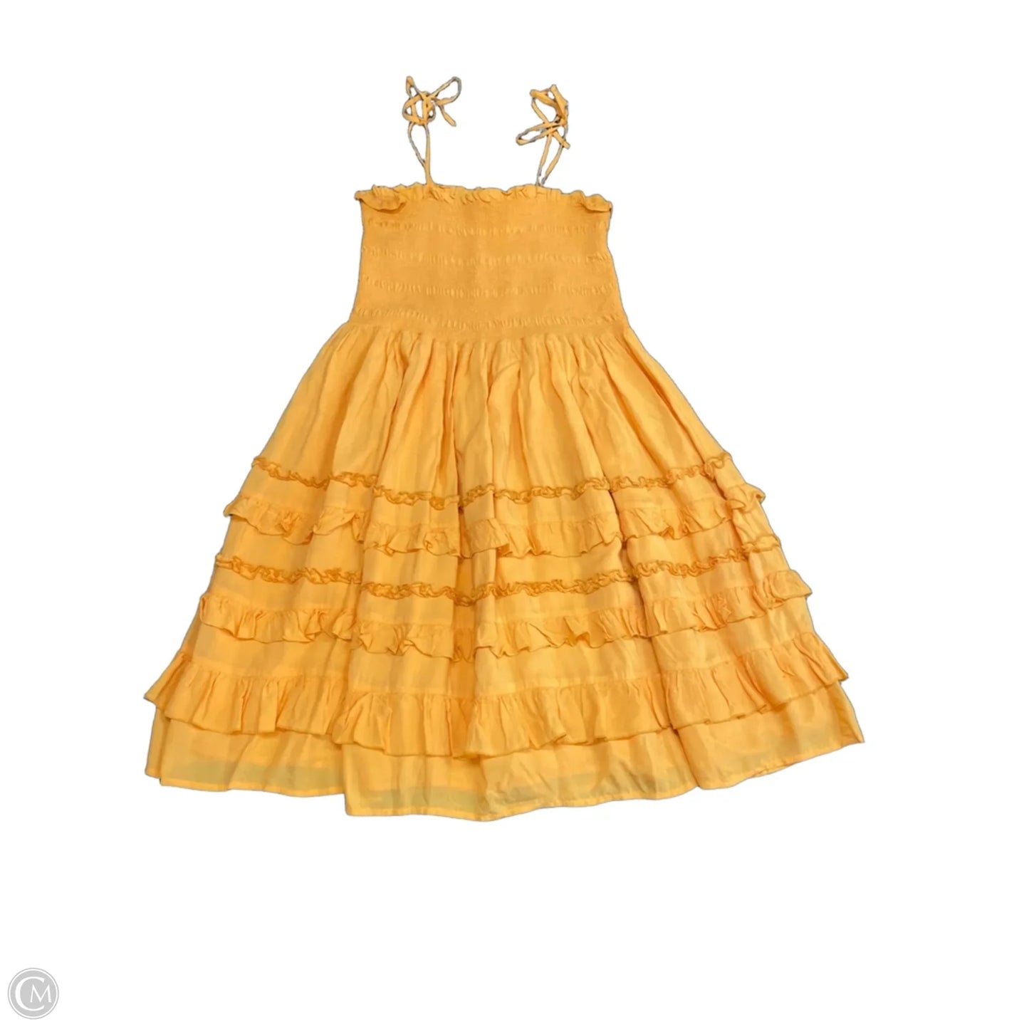 Dress Casual Short By Gianni Bini In Orange, Size: Xl
