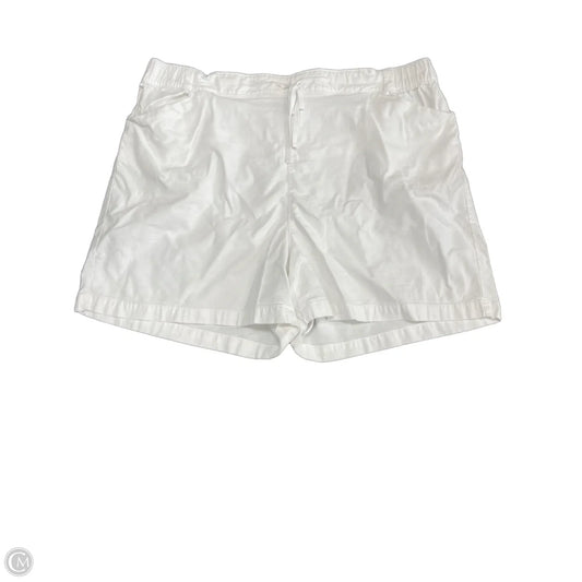 Shorts By Lane Bryant In White, Size: 3x