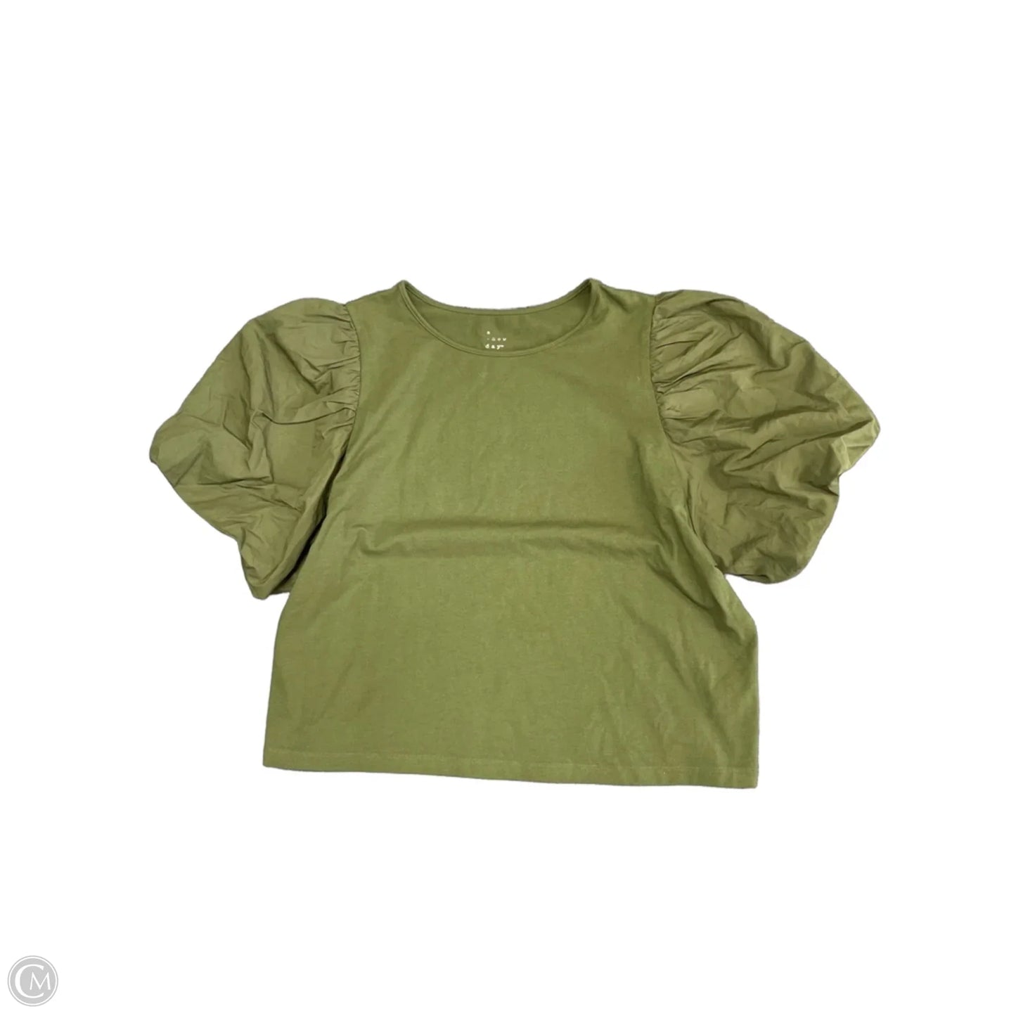 Top Short Sleeve By A New Day In Green, Size: Xxl