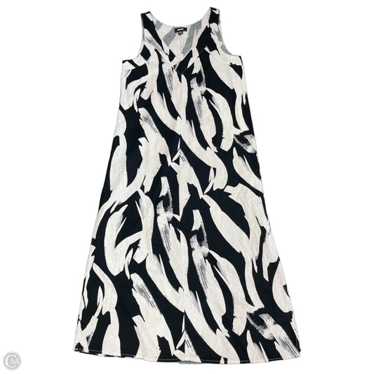 Dress Casual Short By Dkny In Black & White, Size: S