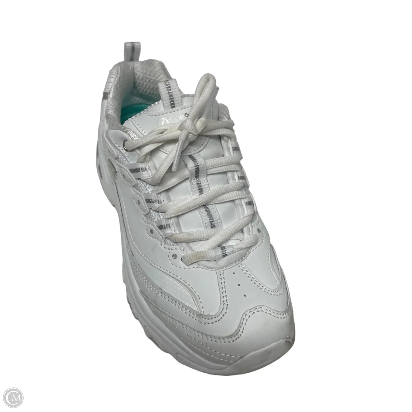 Shoes Athletic By Skechers In White, Size: 7