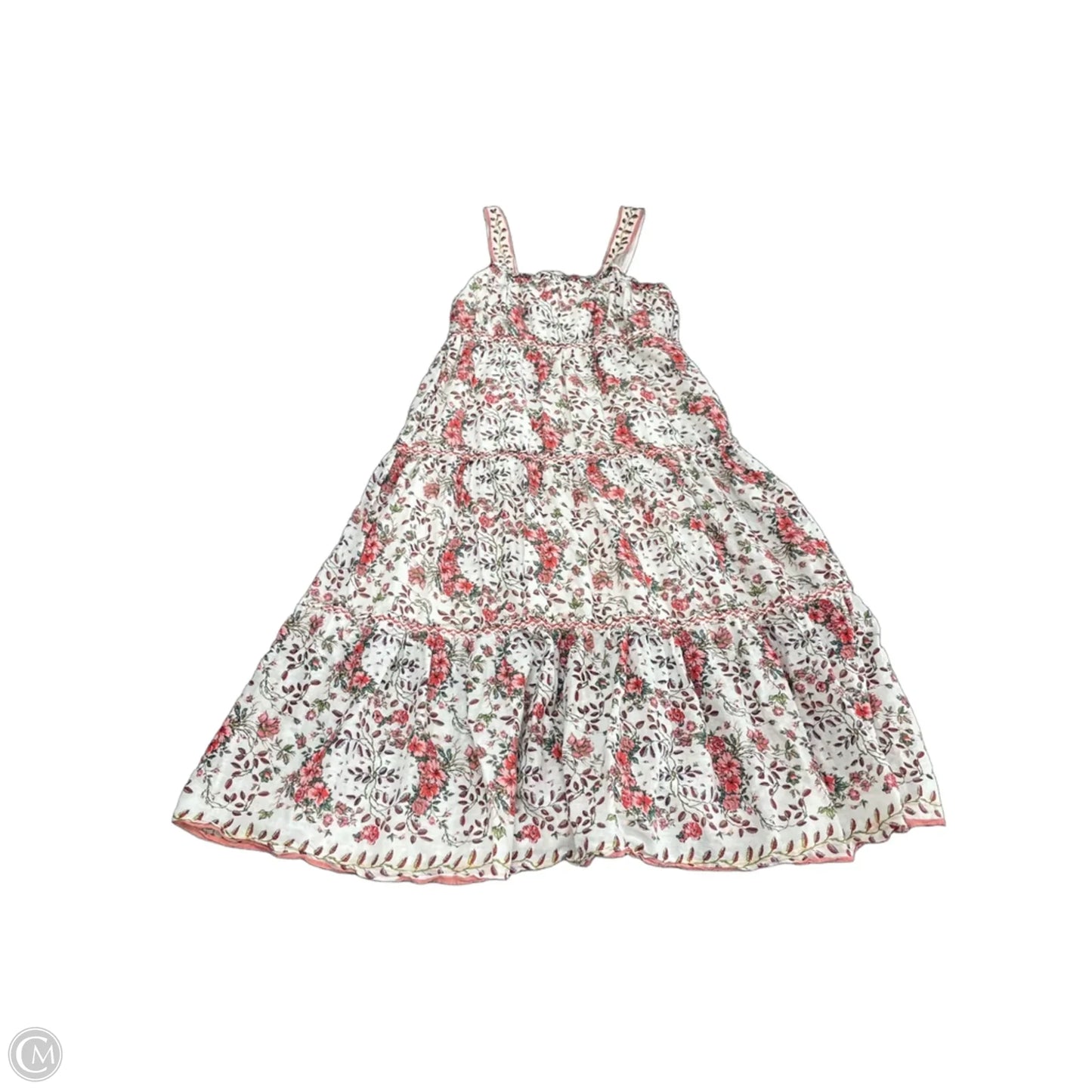 Dress Casual Midi By Max Studio In Floral Print, Size: L