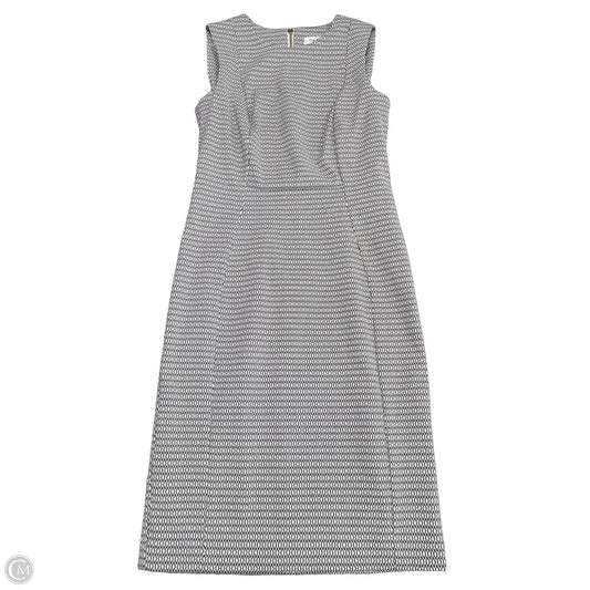 Dress Casual Short By Calvin Klein In Black & White, Size: 6
