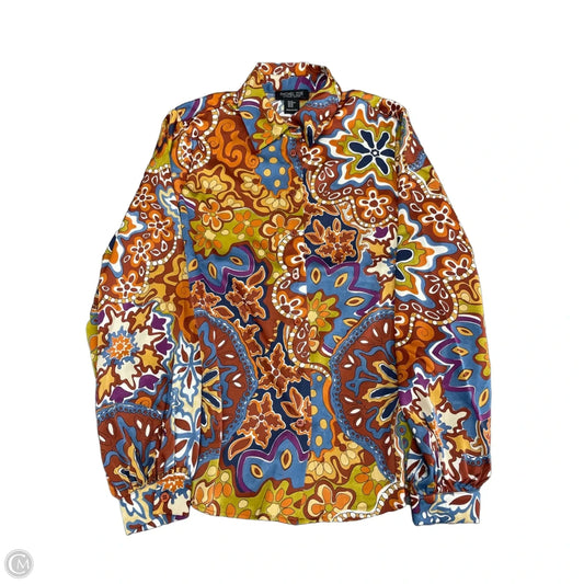 Top Long Sleeve By Rachel Zoe In Multi-colored, Size: Xs