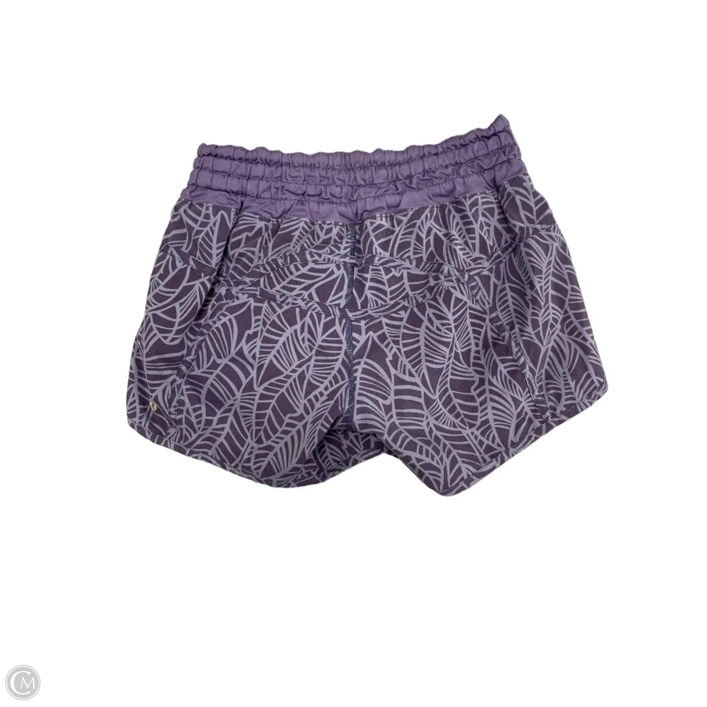 Athletic Shorts By Lululemon In Navy, Size: 4