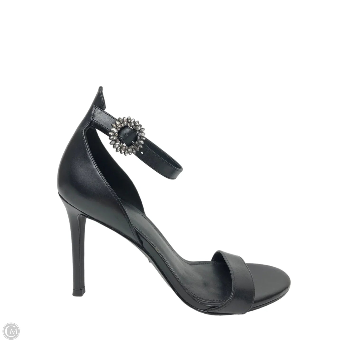 Sandals Heels Stiletto By Michael By Michael Kors In Black, Size: 7