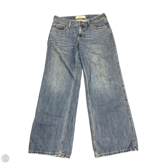 Jeans Wide Leg By Hollister In Blue Denim, Size: 6