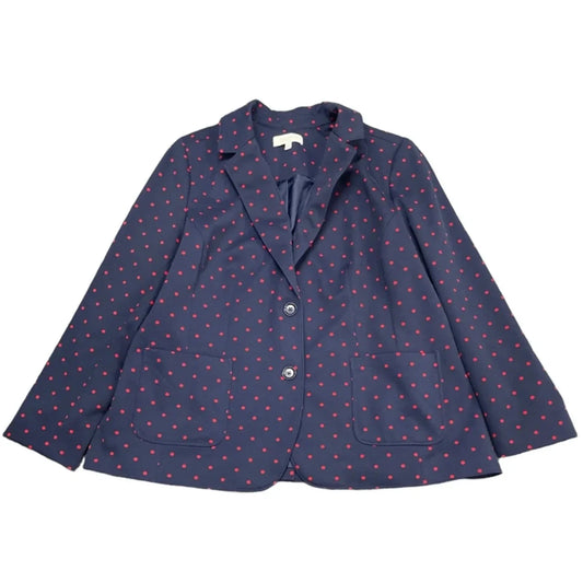 Blazer By Talbots In Polkadot Pattern, Size: 18