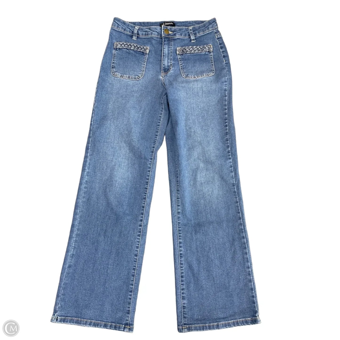 Jeans Flared By D Jeans In Blue Denim, Size: 6