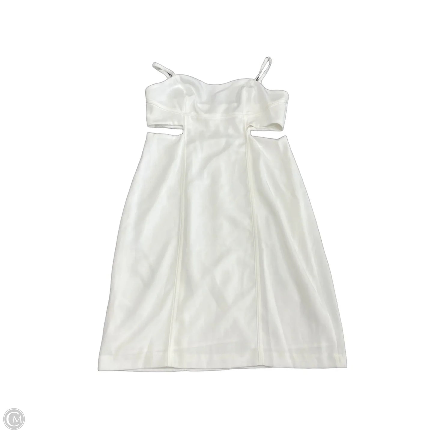 Dress Casual Short By Bcbg In Ivory, Size: 14